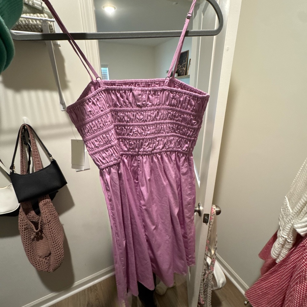 H&M Pink Ruched Dress - Picture 2 of 3